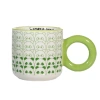 Creative Panda Ceramic mug Gift box, white porcelain coffee milk, office cool and warm dual-purpose, cute and fun daily necessities Item Picture